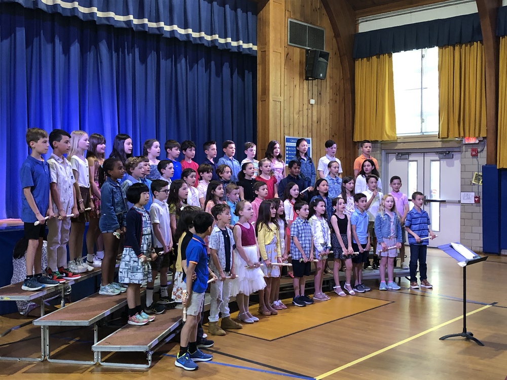 3rd grade recorder choir showcase