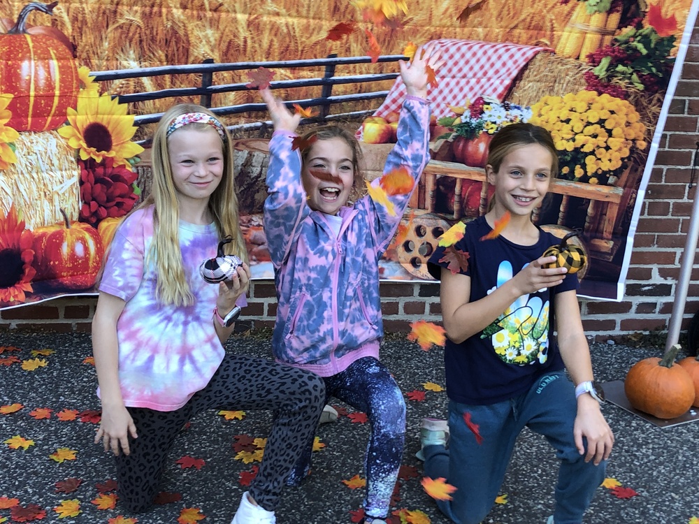 coolidge students enjoying the harvest festival