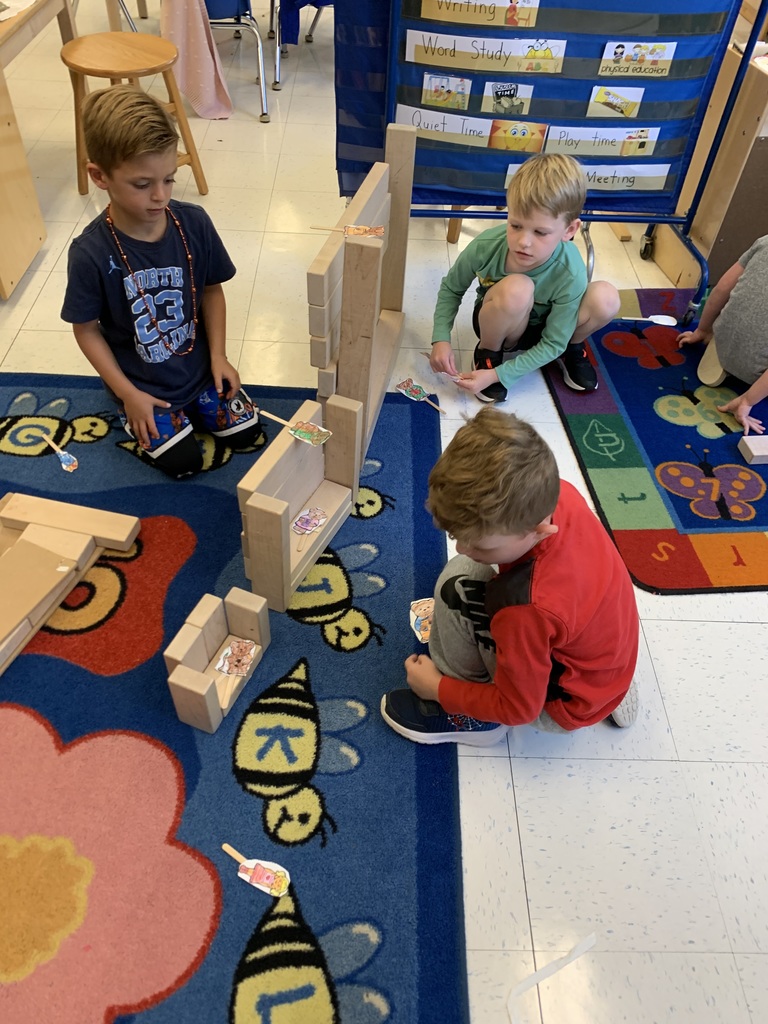 boys building blocks