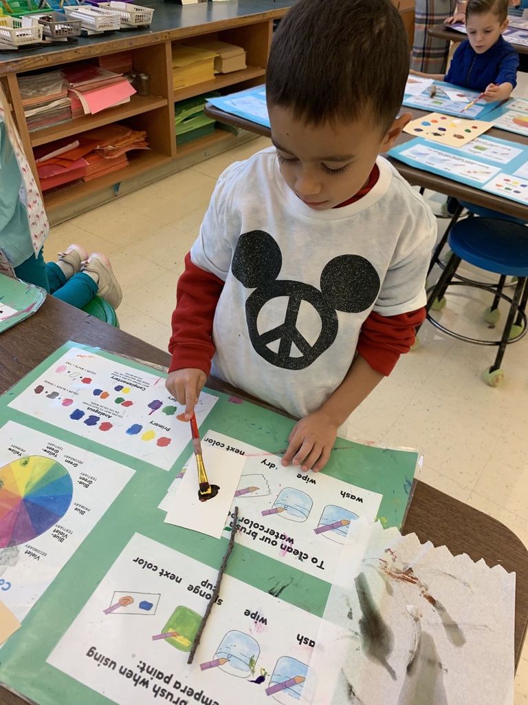 boy painting