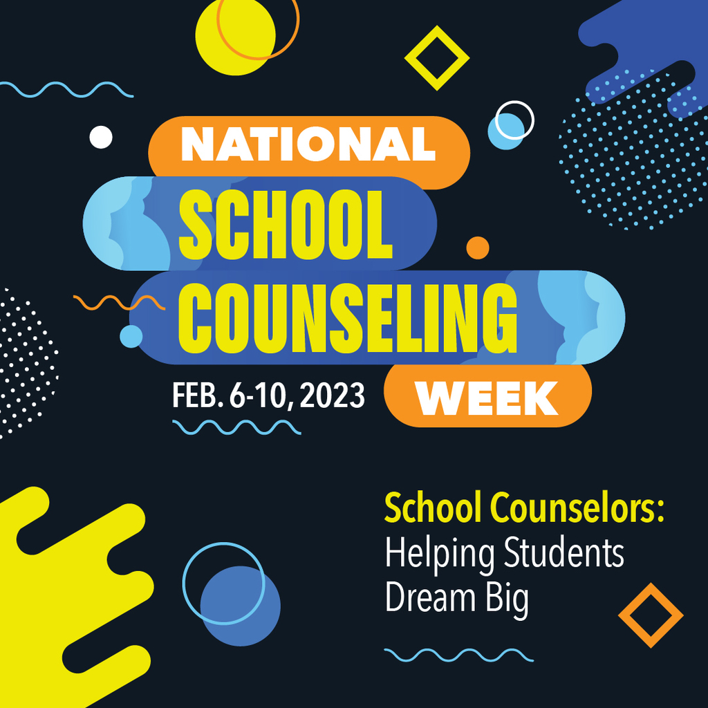 national school counseling week poster