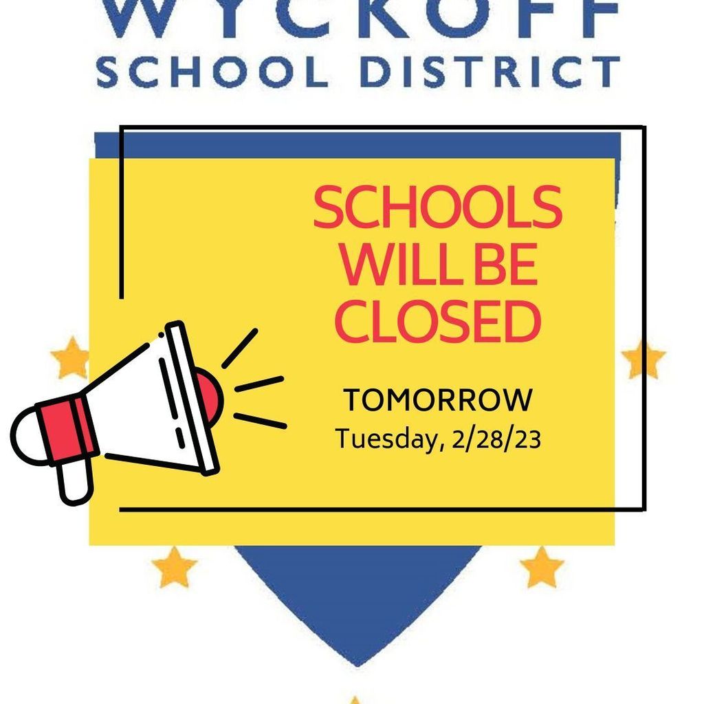 Schools Closed Tomorrow